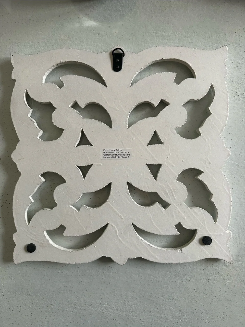 Carved Wood Wall Decor - Set of 3